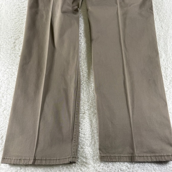 Levi's 541 Athletic Fit Jeans Men's 37x34 Khaki Tan‎ Beige Stretch Denim Pants - Picture 10 of 11